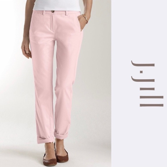 light pink chinos